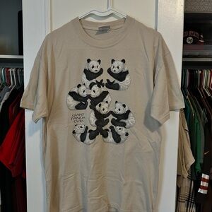 1997 Discovery Channel Panda Graphic Tee
